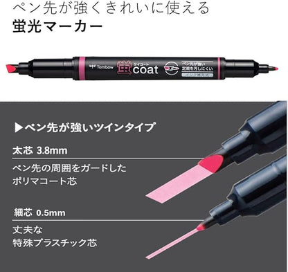 TOMBOW  Pencil Highlighter, Fluorescent.
