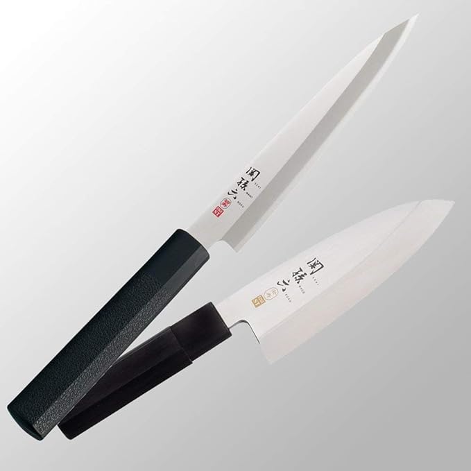 Kai SekiMagoRoku Stainless Steel Japanese Sushi Sashimi Knife (210 mm, Silver)