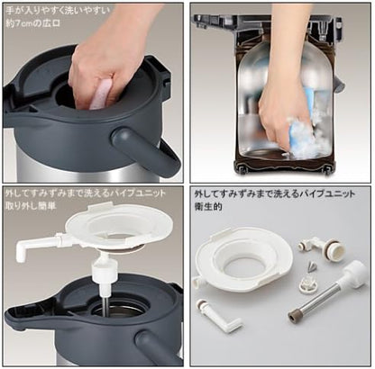 Thermos TAH-3000 Stainless Steel Air Pot