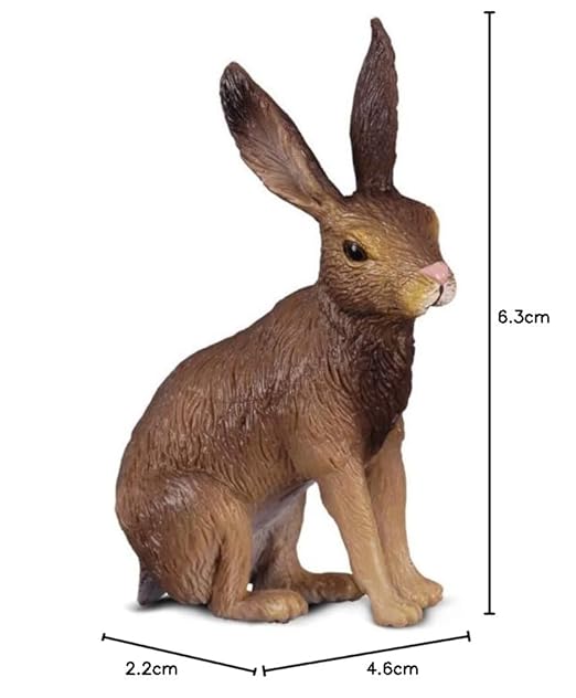 Collecta 88012 Brown Hare, Multi Color