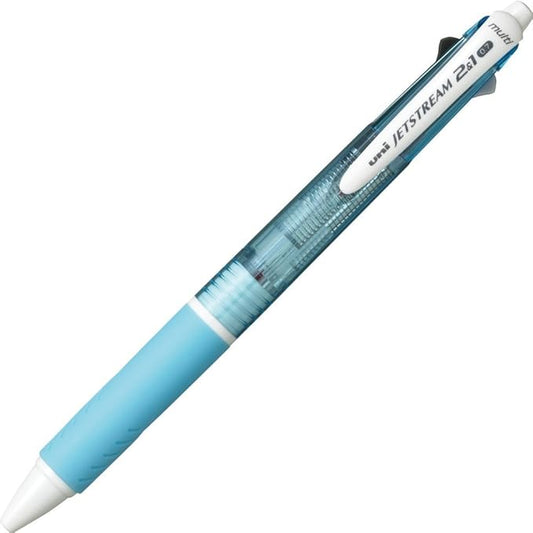 Uni Mitsubishi Pencil Multi-Function Pen Jetstream 2&1 0.7 Light Blue Easy to Write MSXE3500071P8