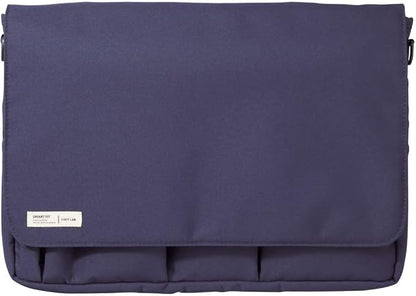 Lihit Lab Smart Fit A7577-4 Carrying Pouch, 11.7 x 8.3 Inches (A4 / 297 x 210 mm), Orange