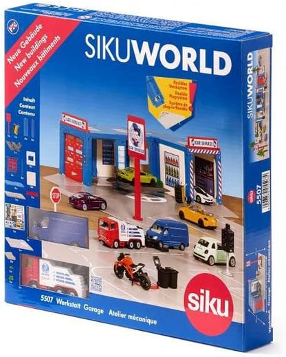 SIKU WORLD SK5507 Service Station, Ages 3 and Up