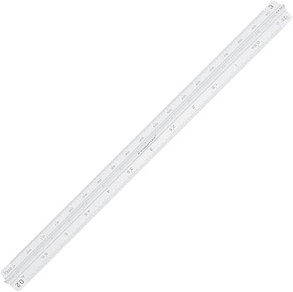 Stardtler Ruler Triangular Scale Aluminum Architecture 987 30-13