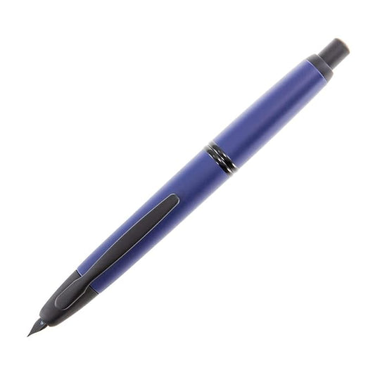 PILOT Vanishing Point Collection Refillable & Retractable Fountain Pen, Matte Blue Barrel, Medium Nib (60597)
