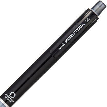 Uni Mitsubishi Mechanical Pencil Uni Kuru Toga Standard Model 0.02 inch (0.5 mm) Black