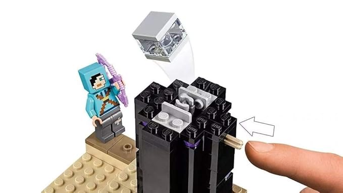 LEGO Minecraft The End Battle 21151 Building Kit , New 2019 (222 Piece)