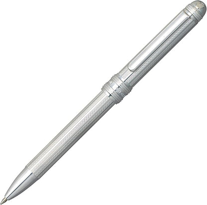 Platinum Fountain Pen, Double 3 Action Sterling Silver Cow MWB-10000SA#4 Multifunction Pen (cow)