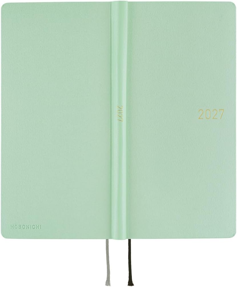Hobonichi Notebook 2027 Weeks English Edition Paper Series  Starts From January Weekly Notebook.