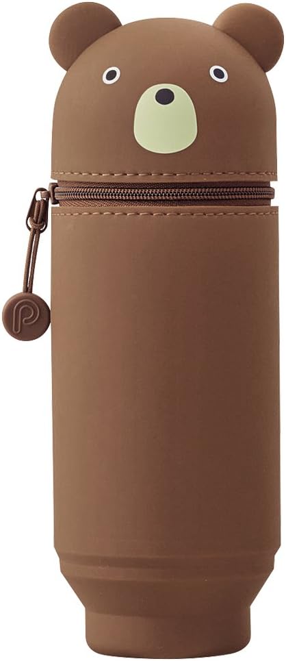 Lihit Lab A7714-10 Stand Pen Case BIG PuniLab Penguin