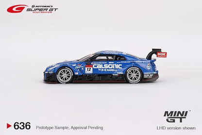 MINI GT 1/64 Nissan GT-R Nismo GT500 SUPER GT Series 2021#12 Team Impul Right Handle, Japan Limited Finished Product
