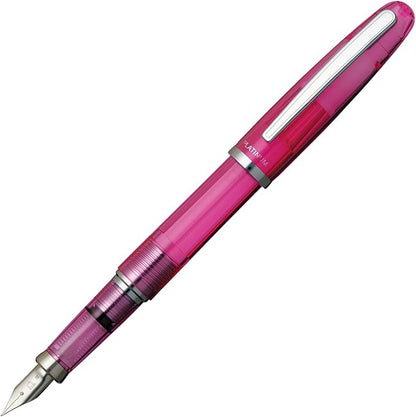 Platinum Nian brush balance fountain pen Crystal Blue in character PGB3000A # 58-3
