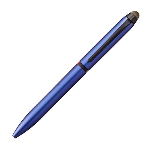 Uni Ballpoint Pen Stylus Jet Stream Three Colors 0.5mm Navy SXE3T-1800-05 1P.9