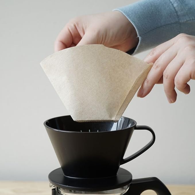 HARIO PEF-01-100W Pegasus Coffee Paper Filter, 01W, White, 1-2 Cups, 100 Pieces, Made in Japan