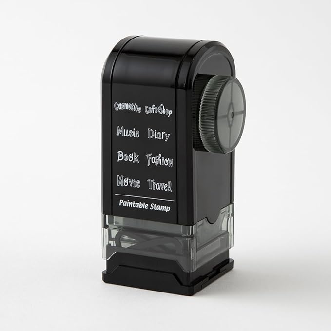 Midori 35588006 Rotating Stamp Dial Title Pattern