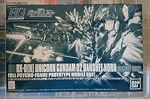 Bandai 1/144 Unicorn Gundam Unit 2 Banshi~I Norns [Destroy Mode] Green Frame Titanium Finish Ver. Chara Hobby 2014 Event Limited