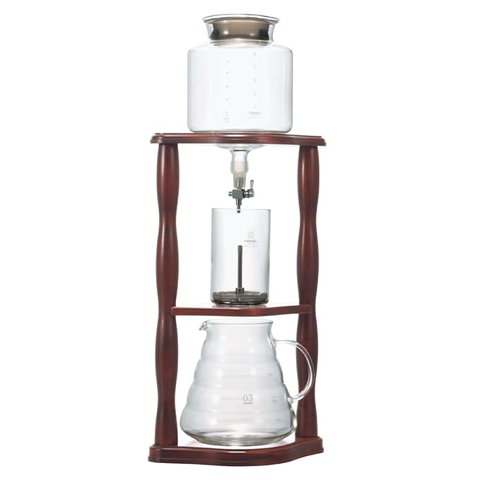 Hario Water coffee dripper Wood water out coffee 2 to 6 cups for WDW-6