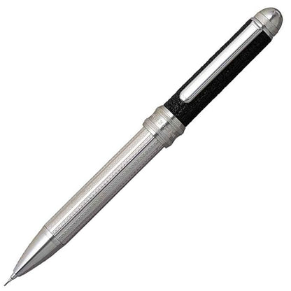 Platinum 3 Features Sharp Writing Ballpoint Pen + Black + Red Black  Nian Goat Pen Shrink Leather MWBL10000 # 1