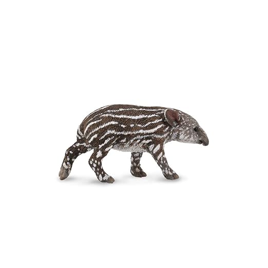 Collecta Wildlife Baird's Tapir Calf Toy Figure - Authentic Hand Painted Model