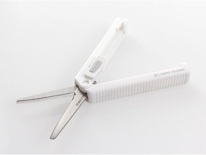 Midori Scissors XS Compact Scissors White 49470006