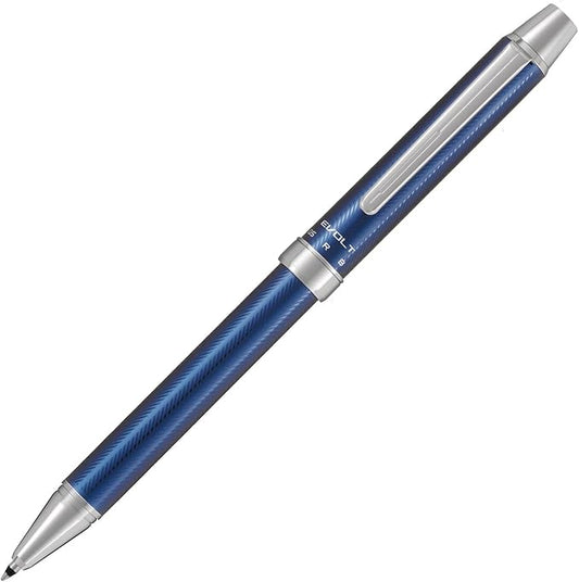 PILOT Multi-function Ballpoint Pen 2+1 EVOLT Herringbone BB Herringbone Blue Black BTHE150RHBB