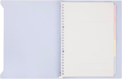 Maruman Loose Leaf Binder, B5, Kakesel, 26 Holes, Light Blue F021-52
