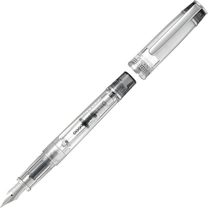 PILOT PFPR1TBF Prera PRERA Fountain Pen, Color Fountain, Fine Point, Transparent Black