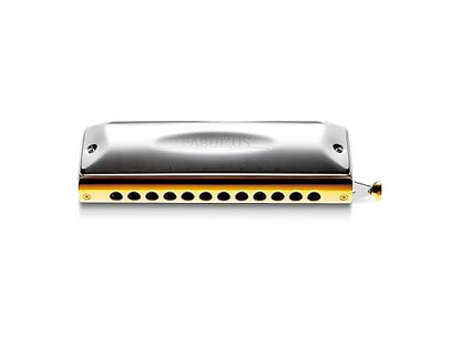 Suzuki F-48S Fabulous 12-Hole Chromatic Straight Slide Alignment Harmonica