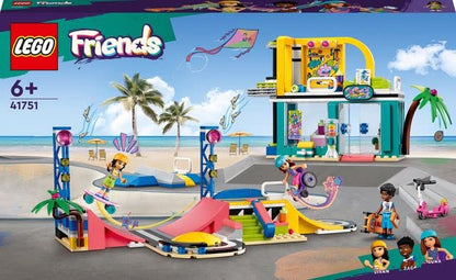 LEGO Friends Skate Park 41751 Building Toy Set (431 Pieces), Multi Color