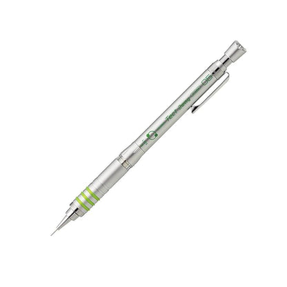 Zebra Mechanical Pencil, Tect 2 Way, 0.5mm, Silver Body (MA41-S)