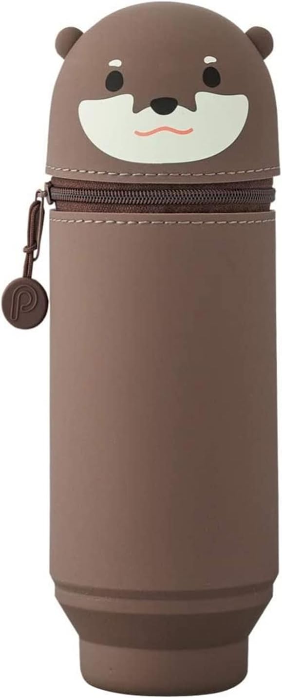 Lihit Lab A7714-10 Stand Pen Case BIG PuniLab Penguin
