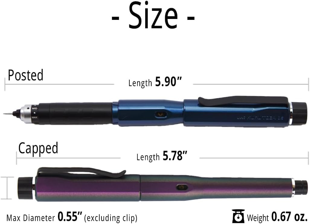 Uni Mitsubishi Pencil Mechanical Pencil Kurutoga Dive 0.5 mm Dense Green 301481000