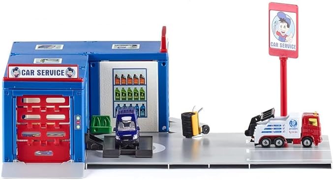 SIKU WORLD SK5507 Service Station, Ages 3 and Up