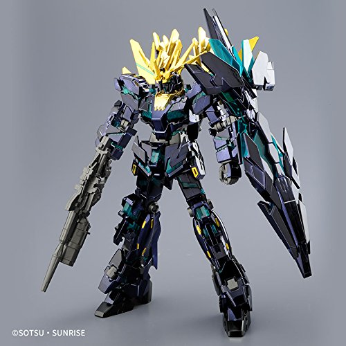 Bandai 1/144 Unicorn Gundam Unit 2 Banshi~I Norns [Destroy Mode] Green Frame Titanium Finish Ver. Chara Hobby 2014 Event Limited