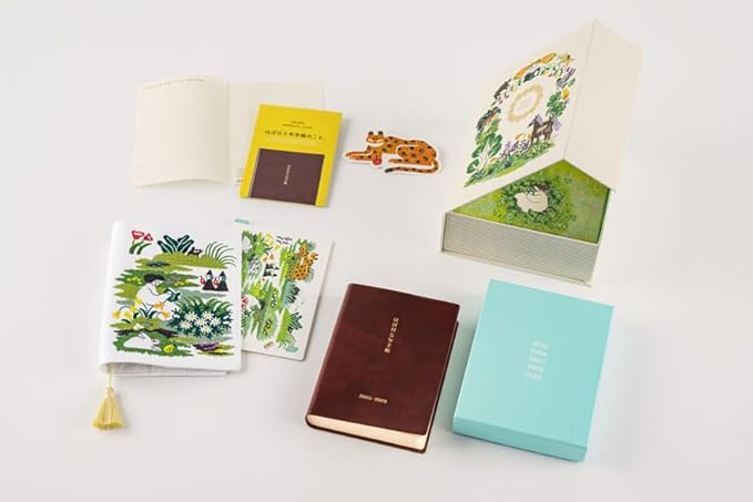 Hobonichi 2025 Iyo Okumi / Almost Nichi 5 Year Notebook Gift Set haconiwa (2025-2029) [A6 Size]
