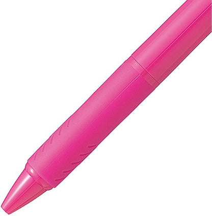 Uni Mitsubishi Pencil 3-Color Ballpoint Pen Jetstream 0.38 Rose Pink Easy to Write SXE3400381P66
