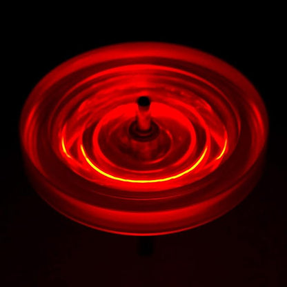 Spin Gear Komawashi Association Certified Glowing Koma Lark LED (Red Glitter - Red LED)