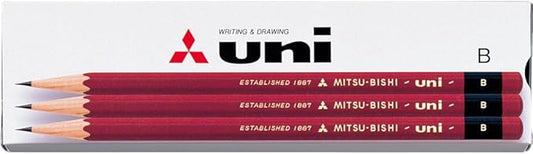 Uni Mitsubishi Pencil Pencil Uni K B 1 Dozen Paper Box UKB