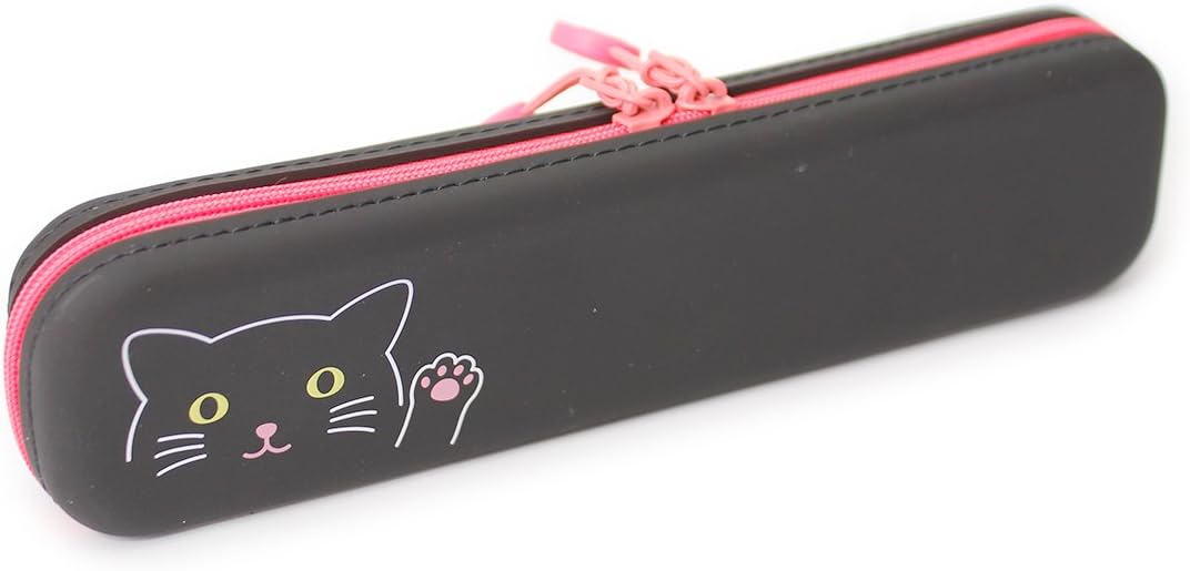 Lihit Lab  Slim Zipper Pouch Punilabo Hachiwareneko A7717-4