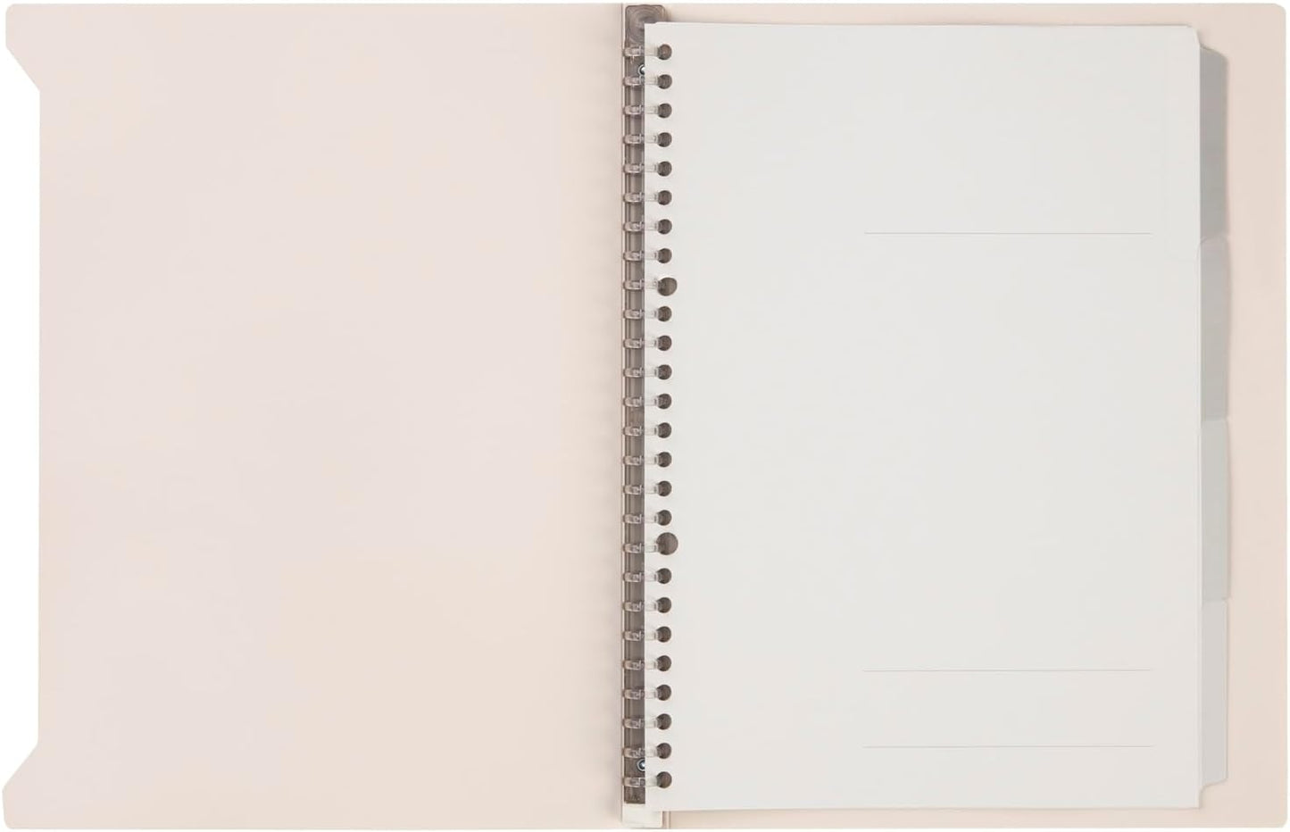 Maruman F022-71 Loose Leaf Binder B5 Kakeshell, 26 Holes, Gray