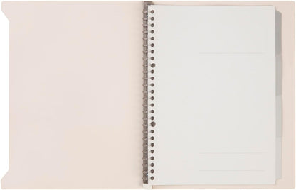 Maruman F022-71 Loose Leaf Binder B5 Kakeshell, 26 Holes, Gray