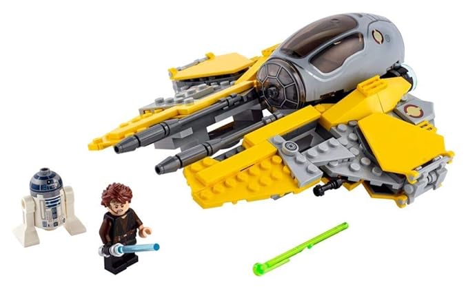 LEGO 75281 Building Block Anakin's Jedi Interceptor,Multicolor