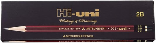 Uni Mechanical Pencil Hi-Uni K 2B 1 Dozen Paper Box HUK2B