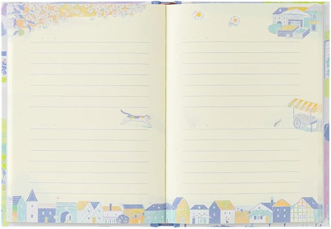Midori 12708006 Diary, Landscape Pattern, MD Notebook, Diary