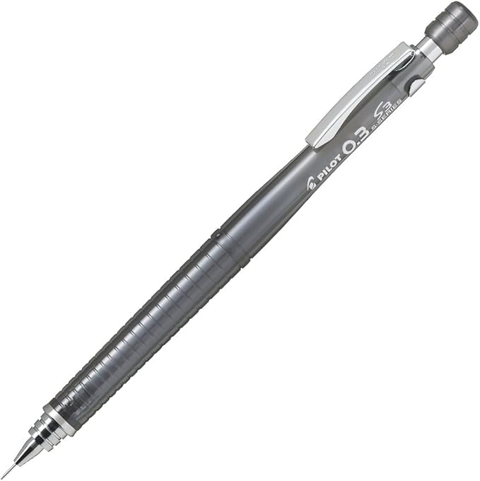 PILOT Mechanical Pencil, Sharp S3 03 TB, Transparent Black, HPS30RTB3