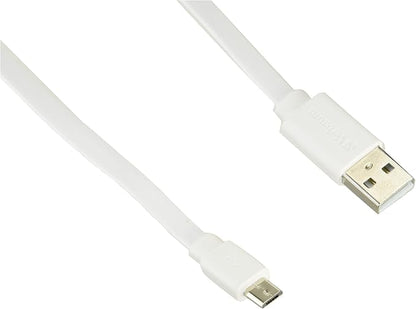 Verbatim 64754 Barbitum Micro USB Cable, 47.2 x 7.9 inches (120 + 20 cm), Black