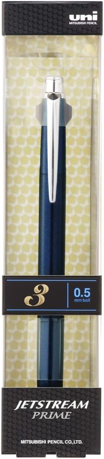 Uni MITSUBISHI Jetstream Prime, 0.2 inch (0.5 mm), darknavy
