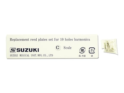 Suzuki RP-M-20-G Replacement Reed Plates for Manji Harmonicas, Key of G