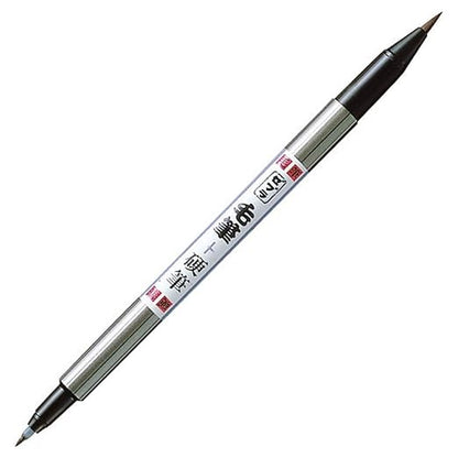 ZEBRA Fude Brush Pen, Double Sided for Real & Hard Type (FD-502)