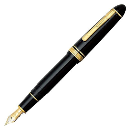 Platinum  Fountain Pen President, Black [nib : Fine]